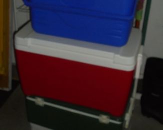 Coleman & Igloo chests