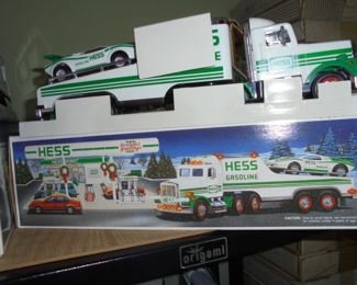 NIB Hess race car carrier 1997