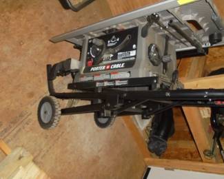 Porter Cable portable table saw 