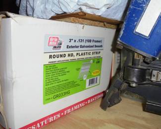 2 cases 3" framing nails