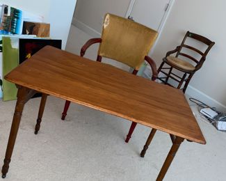 Foldable oak table !!