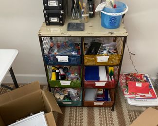 storage bin with basket drawers