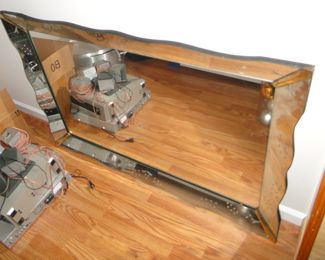 Hollywood Regency Mirror $150