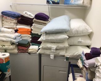 New Pillows and Towels
