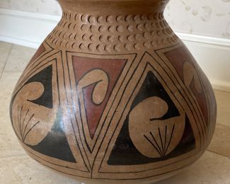 Navajo Pottery. Measures 11" H x 12" W. Photo 1 of 2.