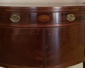 Antique Mahogany Buffet. Measures 67" W x 26" x 40" H. Photo 3 of 5.