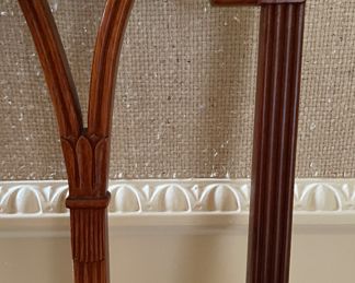 Set of 8 Antique Georgian-Style Dining Chairs. Photo 5 of 6.