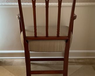 Set of 8 Antique Georgian-Style Dining Chairs. Photo 3 of 6.