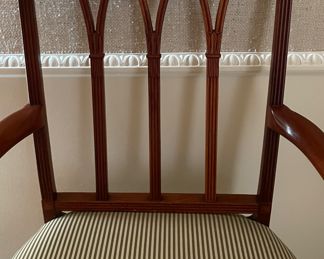 Set of 8 Antique Georgian-Style Dining Chairs. Photo 4 of 6.