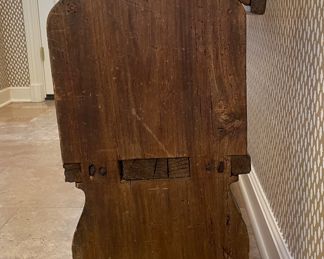 Antique Church Pew. Measures 72" W x 17" D with 14" Seat Height. Photo 4 of 4.