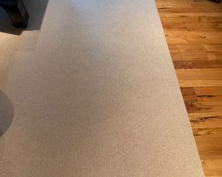 Large Neutral Village Carpets Area Rug. Measures 16' x 12' 7". Can Be Recut To Measure. Ask Us For Resources. Photo 1 of 2.