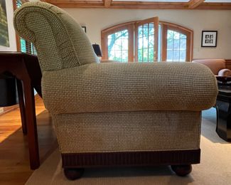 Edward Ferrell Three-Seat Down Filled Sofa. Measures 88" W x 40" D. Photo 2 of 4.