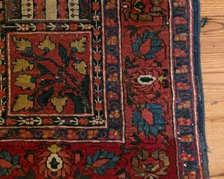 Vintage Persian Rug. Measures 4' 11" x 6' 5". Photo 3 of 4.