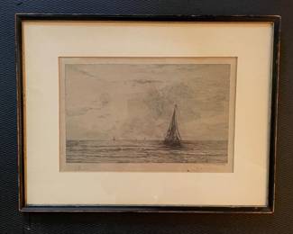 Pencil. Signed By Artist. Photo 1 of 2.