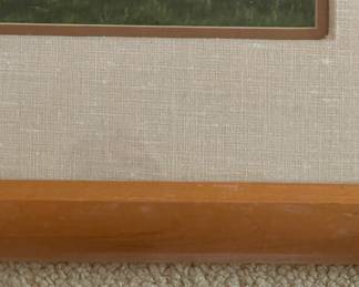 Randy Eckard Oil Painting. Measures 20” W x 13.5” W without frame; With Frame 29” x 23.” Photo 2 of 2.