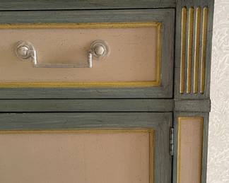 Vintage Baker Furniture 9-Drawer Chest of Drawers. Measures 67" W x 19" D x 32" H. Photo 2 of 4.