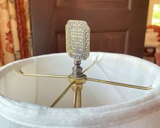 Chinoiserie Blue & White Table Lamp. Photo 3 of 3.