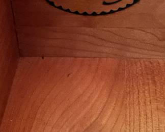 Stickley Cherry 4-Drawer Bureau. Measures 48" W x 20" D x 32" H. Photo 2 of 2.