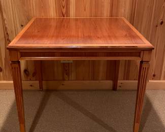 Vintage John A. Colby & Sons Game Table. Measures 30" x 30.". Photo 1 of 4.