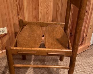 Pair of Custom Designed Mid-Century Chairs. Photo 2 of 3.