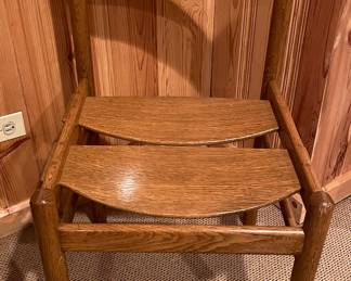 Pair of Custom Designed Mid-Century Chairs. Photo 1 of 3.