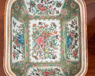 19th Century Chinese Famille Rose Medallion Covered Serving Dish - 2 Available. Photo 2 of 3.