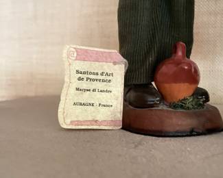 Pair of Santons D'Art de Provence. Photo 2 of 2.
