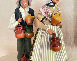 Pair of Santons D'Art de Provence. Photo 1 of 2.