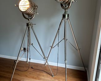 Restoration Hardware 70" Nautical Style Floor Lamps