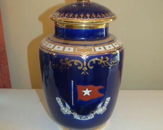 WHITE STAR LINES VASE.