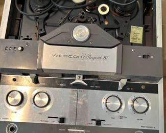 REEL TO REEL TAPE PLAYER.