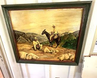 Beautiful artwork throughout the home! 