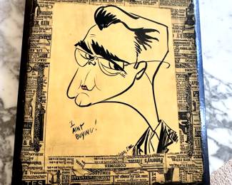 Great vintage caricature! 