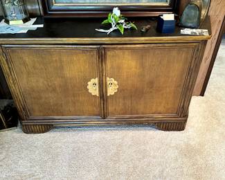 MCM sideboard with an Asian influence! Truly beautiful piece! 