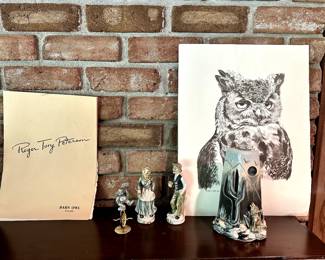 Lots of great collectibles of every genre throughout the house! 