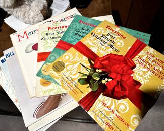 Record Albums!  The FIRESTONE Christmas Albums were some of the best loved of all time! 