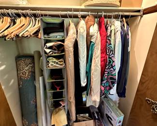 All the closets are full of wonderful women's clothing ~ all styles and all seasons! 