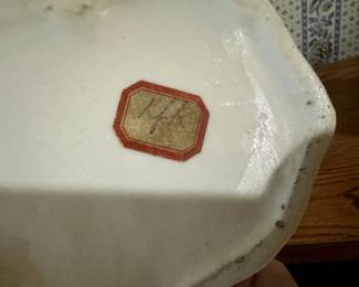 FANTASTIC Figural TOBACCO JAR! Two Piece! Italian Man! Mark on bottom! 