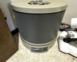 Bedroom closet - we all have one that looks just like this! Terrific usable items! This is a HONEYWELL ENVIRACAIRE Air Cleaner!