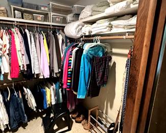 More GREAT woman's clothing and linens! Shoes too!