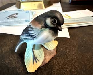 Garden Birds of the World Figurines with cards!