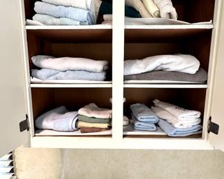 More linens and cleaning supplies! 