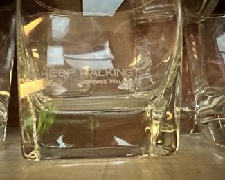 Set of Keep Walking Johnnie Walker Glasses!