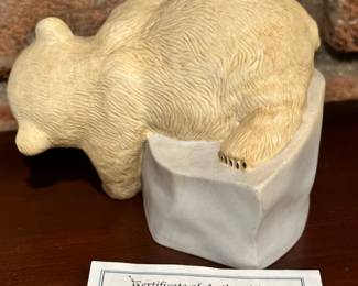 Adorable Eva Dalberg Polar Bear with certificate!