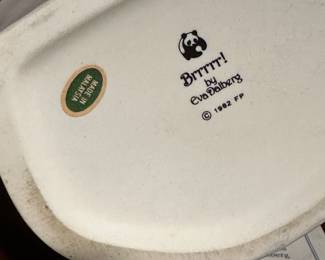 Adorable Fitz and Floyd Collective Polar Bear with certificate!