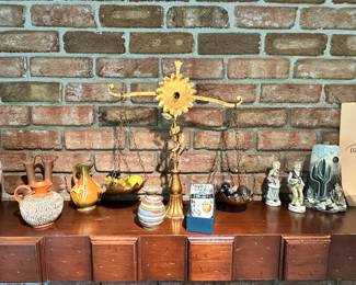 Some great collectibles can be found throughout the house!