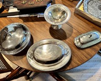 Silver Plate Serving Pieces! MINT CONDITION! 