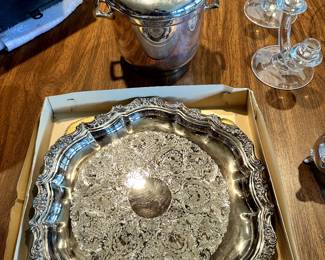 Silver Plate Serving Pieces! MINT CONDITION!