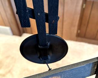 Antique Large Wm L Gilbert Mission Oak Arts & Crafts Wall Clock! FANTASTIC!