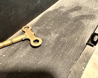 Antique Large Wm L Gilbert Mission Oak Arts & Crafts Wall Clock! FANTASTIC!